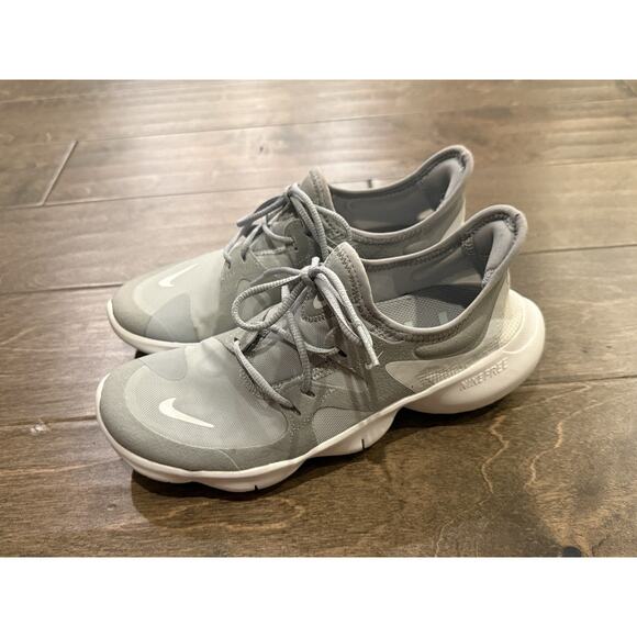 Nike Womens Gray Free RN 5.0 Running Sneakers Shoes Size 6.5 AQ1316-001 - Picture 3 of 9